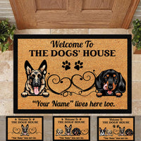 Thumbnail for Welcome To Dog's House Doormat, Dog Lover Gift AB