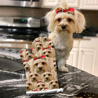 Thumbnail for Custom Multiple Face Photo Oven Mitts & Potholder, Kitchen Gift FC