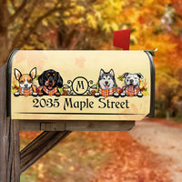Thumbnail for Thanksgiving Dog Cat Mailbox Cover, Pet Lover Gift AF