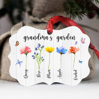 Thumbnail for Personalized Grandma Garden Christmas Benelux MDF Ornament, Christmas Gift For Grandma AE