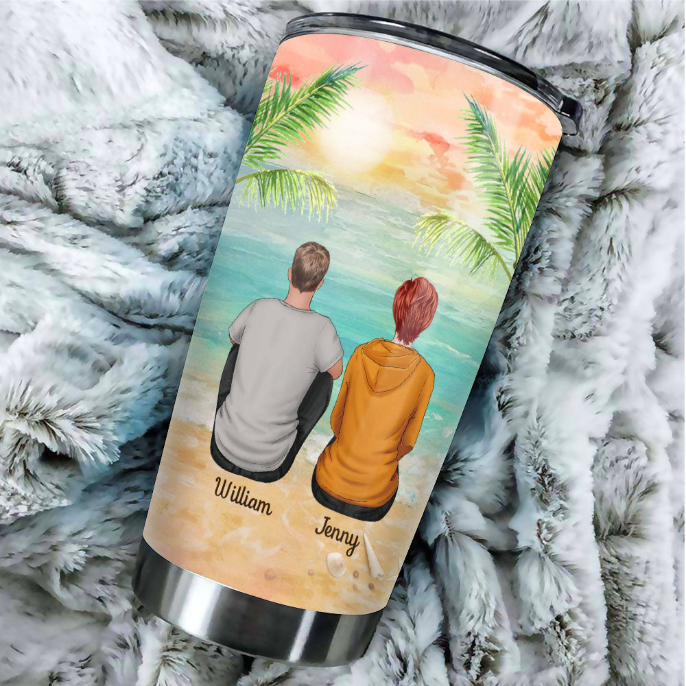 I Want To Hold Your Hand At 80 Personalized Tumbler AA