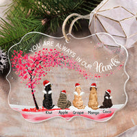 Thumbnail for Personalized Dog Acrylic Ornament Custom Cat Name Breed Christmas Gift AE