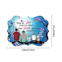 Thumbnail for Memorial Family Member Loss Of Someone Christmas In Heaven Personalized Ornament AE