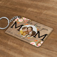 Thumbnail for Personalized Mother We Love You Photo Acrylic Keychain, Gift For Mom JonxiFon