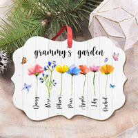 Thumbnail for Personalized Grandma Garden Christmas Benelux MDF Ornament, Christmas Gift For Grandma AE