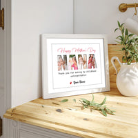 Thumbnail for Custom Happy Mother's Day Grandma Photo Collage Picture Frame, Gift For Mom/Grandma AA