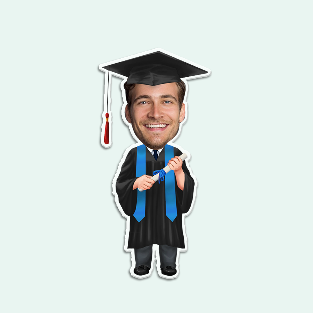 Personalized Photo Graduation Senior 2023 Magnet, Fridge Magnet, Graduation Gift JonxiFon