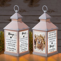 Thumbnail for If Love Alone Could Have Kept You Pet Memorial Lantern II, Memorial Gift FC