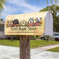 Thumbnail for Thanksgiving Dog Cat Mailbox Cover, Pet Lover Gift AF