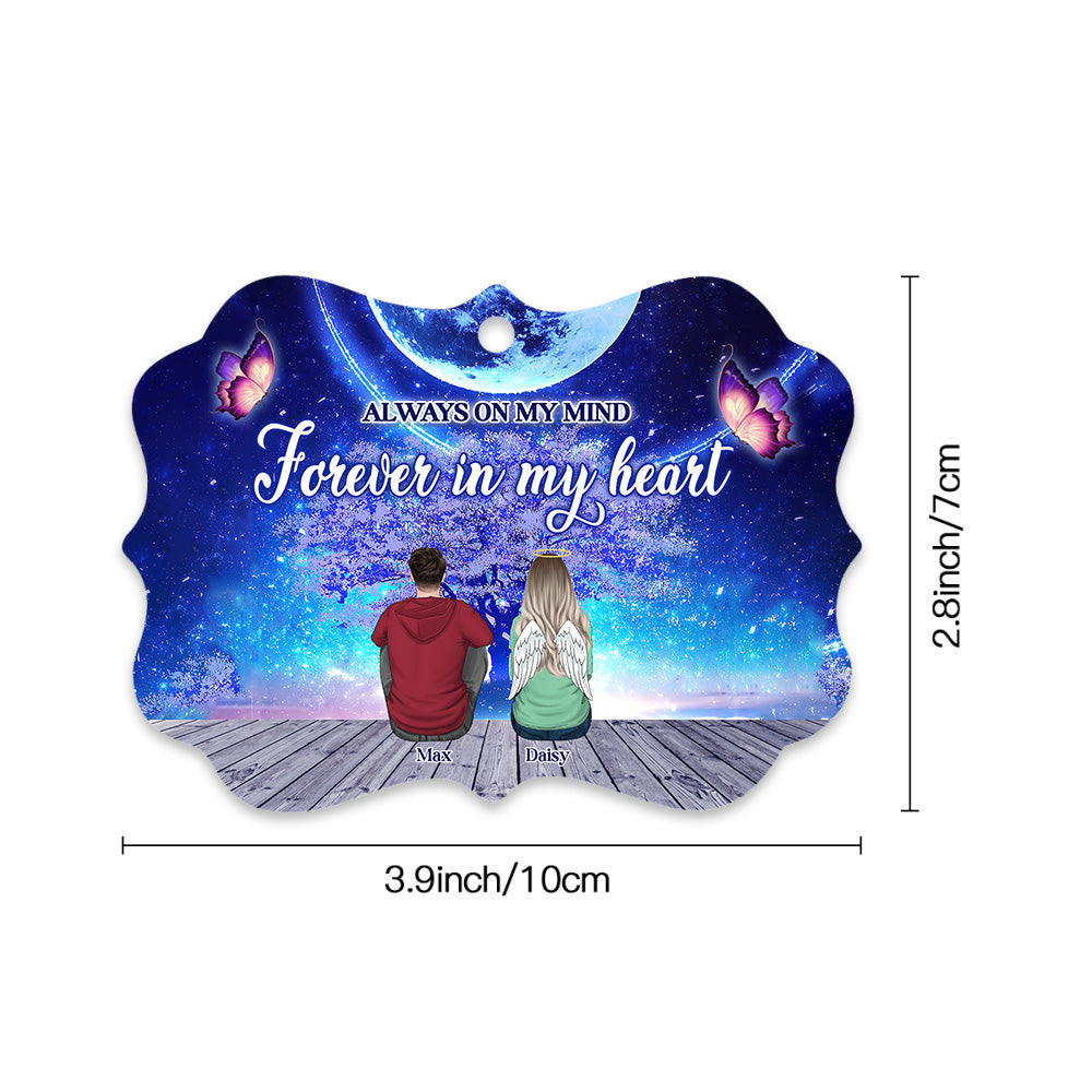 Personalized I'm Always With You Family Members Memorial Loss MDF Ornament AE