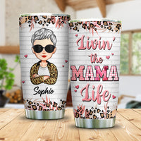 Thumbnail for Personalized Livin' The Mom Life Tumbler, Gift For Mom AA