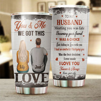 Thumbnail for Meeting You Was Fate Personalized Tumbler AA
