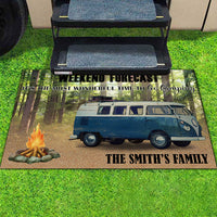 Thumbnail for Weekend Forecast It's The Most Wonderful Time To Go Camping-Personalized Doormat AB