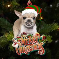 Thumbnail for Pet Upload Photo Christmas Custom Shape Acrylic Ornament, Gift for Cat, Dog Lovers AE